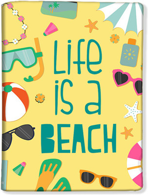 

Nutcaseshop Life Is a Beach Blue Yellow(Multicolor)