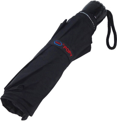 

popy 3 fold umbrella Umbrella(Black)