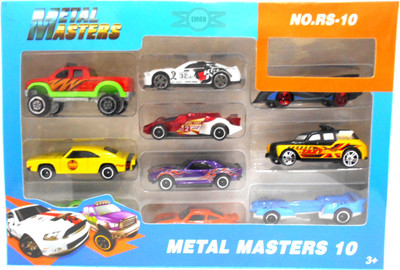 

Emob Metal Masters Colorful Cars with Unique Models and Wheels Design(Multicolor)