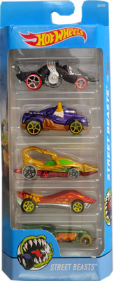

Hot Wheels STREET BEASTS 5-PACK(Multicolor)
