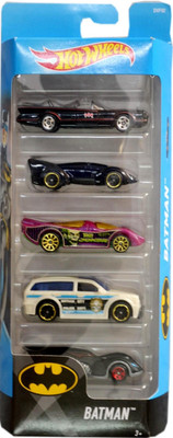 

Hot Wheels BATMAN 5 PACK(Multicolor)