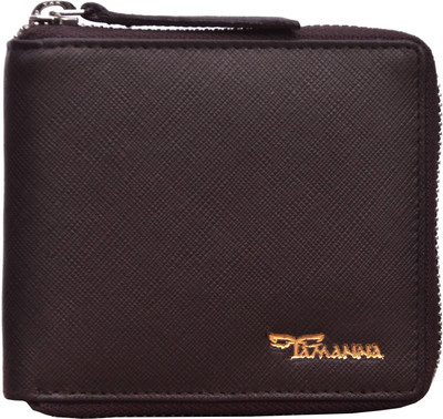 

Tamanna Men Brown Genuine Leather Wallet(6 Card Slots)