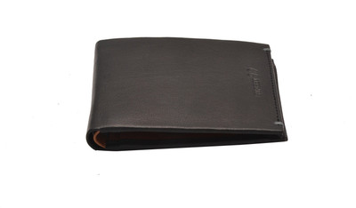 

STREET 99 Men Multicolor Genuine Leather Wallet(6 Card Slots), Black;tan