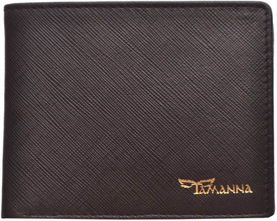 

Tamanna Men Brown Genuine Leather Wallet(6 Card Slots)