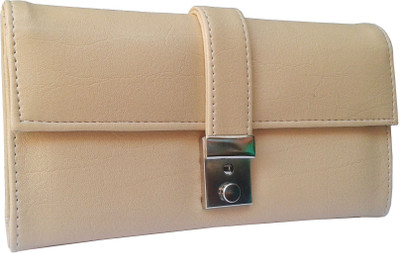 

Sanshul Girls Casual Beige Artificial Leather Wallet(5 Card Slots), Ivory