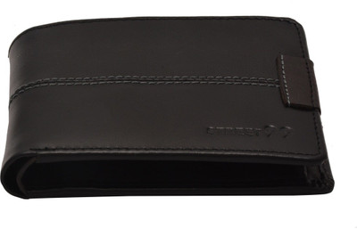 

STREET 99 Men Black, Brown Genuine Leather Wallet(6 Card Slots)
