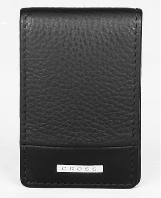 

Cross Men Black Genuine Leather Money Clip