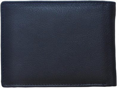 

Tamanna Men Black Genuine Leather Wallet(5 Card Slots)