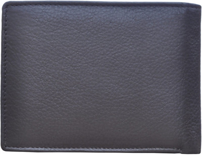

Tamanna Men Brown Genuine Leather Wallet(5 Card Slots), Black