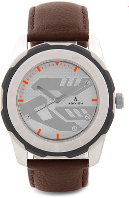 Adixion 3099SL28 New Stainless Steel watch with Genuine Leather Strep. Analog Watch  - For Men   Watches  (Adixion)