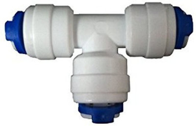 

PK Aqua -2 Pcs RO Enhancer Tee Connector Suited for all type of RO Models-1/4″ x 1/4″ x 3/8″ Tube-Tee- Solid Filter Cartridge(0.5, Pack of 1)