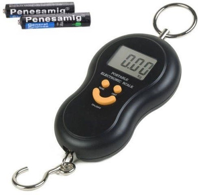 

Benison India ™ 50Kg Smiley Pocket Digital Portable Travel Weighing Scale(Multicolor)