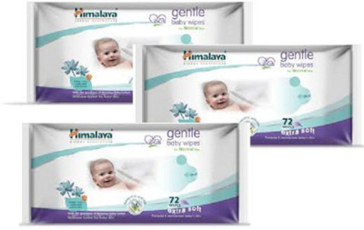 

Himalaya Himalaya Gentle Baby Wipes (72+12 Pcs - Packs of 3)(3 Pieces)