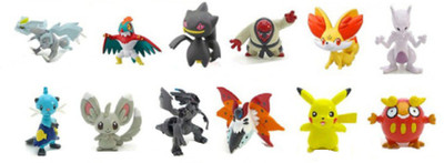 Delite 12 Figures Pokemon series(Multicolor)