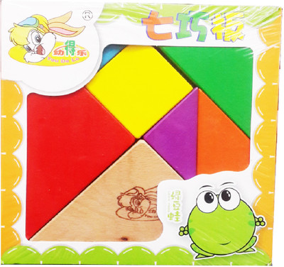

Krypton Tangram Atrs Easy to Make your Favorite Animal Character Pure Wood Toy