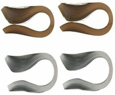 BestUBuy Metallic Silver And Metallic Gold 5 MM