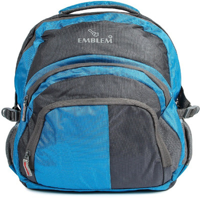 

EMBLEM ELBP6008GREY BLUE 28 L Laptop Backpack(Grey, Blue)