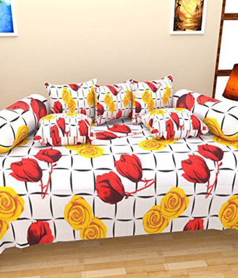 

Shivkirpa Cotton Floral Diwan Set