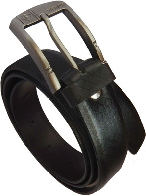 

Fashius Men Black Artificial Leather Belt, Black-01