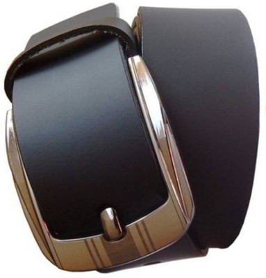 

Variety Men Casual, Evening, Formal, Party Black Genuine Leather Belt