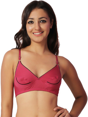 

Ortan Girl's Full Coverage Non Padded Bra(Multicolor, Magenta