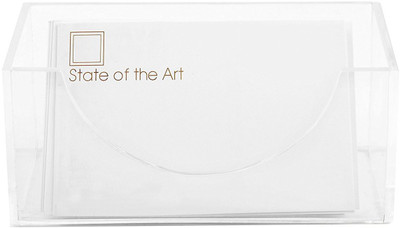

State of the Art 80 Card Holder(Set of 1, White)
