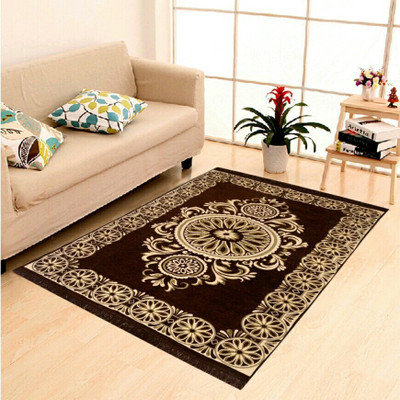 

Shifu Brown Velvet Carpet(150 cm X 210 cm)