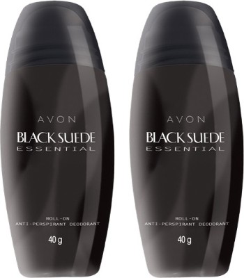 

Avon Anew Black Suede Essential (set of 2) Deodorant Roll-on - For Men(80 g, Pack of 2)