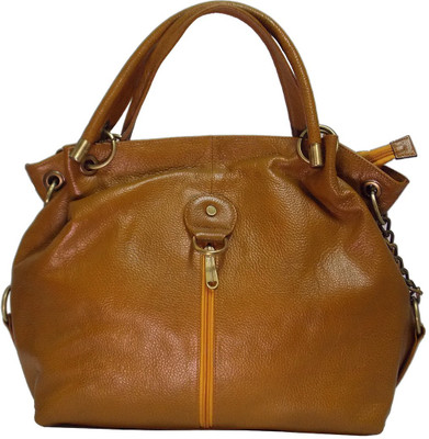 

B and F. Shoulder Bag(Yellow, Tan), Tan;yellow