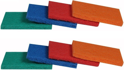

bajrang Magic Cleaning Scrub Pad(08 pcs.) Home Cleaning Set