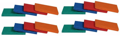 

bajrang Magic Cleaning Scrub Pad(16 pcs.) Home Cleaning Set