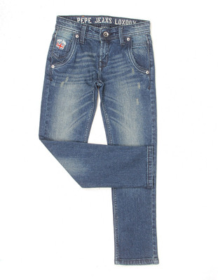 

Pepe Jeans Regular Boys Blue Jeans, Mid blue
