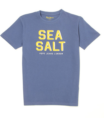 

Pepe Jeans Boys Graphic Print Cotton T Shirt(Dark Blue, Pack of 1