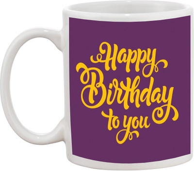 

Awesum Happy Birthday to You High Quality Ceramic Mug(350 ml), White