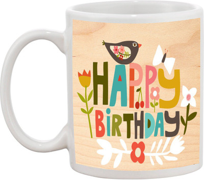 Awesum Happy Birthday- Precious Ceramic Mug(350 ml), White