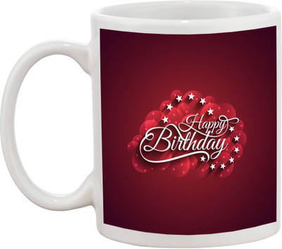 

Awesum Happy Birthday-Strong Ceramic Mug(350 ml), White