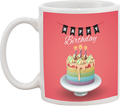 

Awesum Happy Birthday Special Gifting Ceramic Mug(350 ml), White