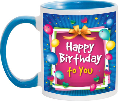 

Awesum Happy Birthday to you- Good Quality Ceramic Mug(350 ml), Multicolor