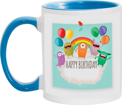 

Awesum Happy Birthday- Special one Ceramic Mug(350 ml), Multicolor