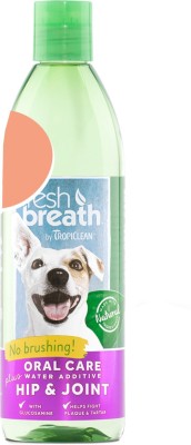 

Tropiclean Fresh Breath Water Additive Plus Hip & Joint Mint Cologne(475 ml)