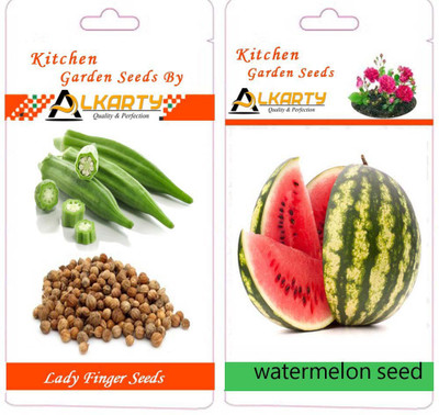 

Alkarty lady finger seeds, watermelon seeds Seed(20 per packet)