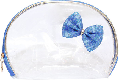 

Bagaholics Multipurpose Set of 2 Makeup Pouch Cosmetic Bag(Blue)