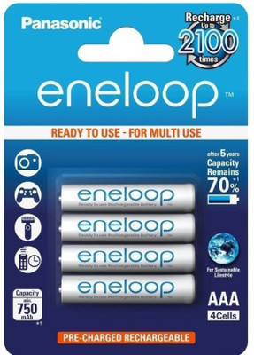 

Panasonic BK-4MCCE/4BN Rechargeable Ni-MH Battery