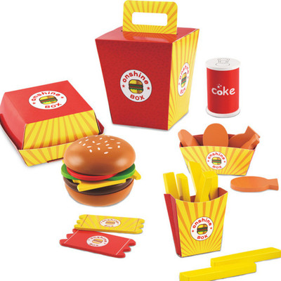 

Krypton Junior Box complete fast food toy set for your champ