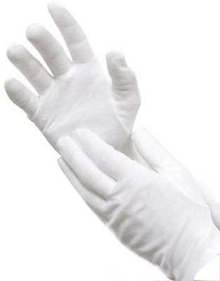 

Excel Impex Cotton Gloves coated with Polyurethane on Finger 2 pair Nitrile Safety Gloves(2)