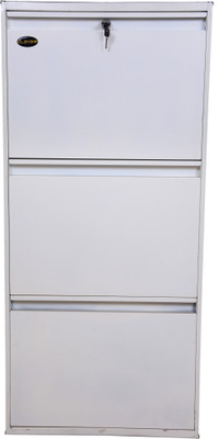 

Clever Steel Shoe Stand(White, 3 Shelves)