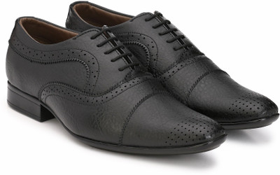 

Prolific Brogue Lace Up For Men(Black