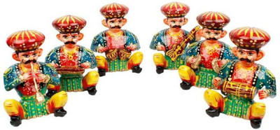 

Earth Ro System bawla set Decorative Showpiece - 5 cm(Wooden, Multicolor)