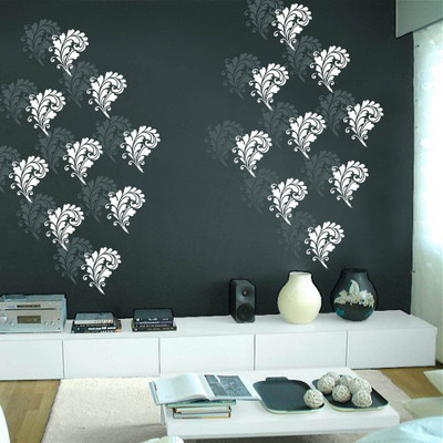

Arhat Stencils FLORAL ASR-E182 GLOSSY PVC (Wall Décor & Art) Stencil(Pack of 1, FLORAL)