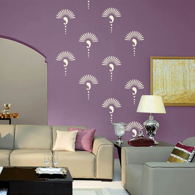 

Arhat Stencils FLORAL ASR-E147 GLOSSY PVC (Wall Décor & Art) Stencil(Pack of 1, FLORAL)